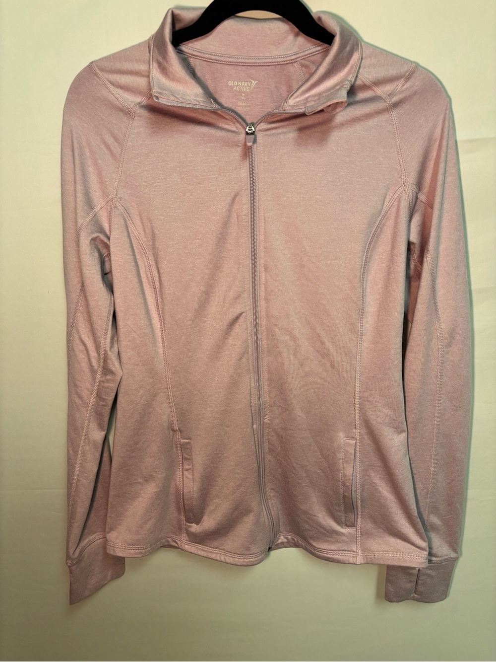 Old Navy Women’s Light Pink Full-Zip Active Jacket